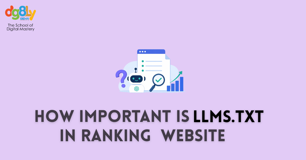 How important is llms.txt in ranking websites?